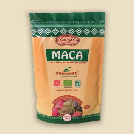 Farine de Maca 250gr, bio, équitable