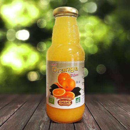 Pur Jus d'orange, bio, équitable, 30 cl.