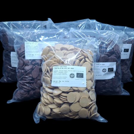 Alternative view of Chocolat de couverture en Gouttes (sachets de 2kg)