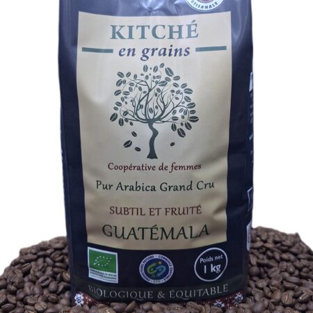 Café Kitché du Guatemala, bio/équitable - grain 1kg