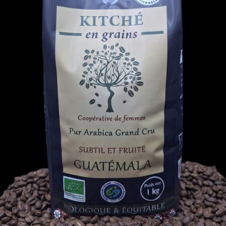 Alternative view of Café Kitché du Guatemala, bio/équitable - grain 1kg