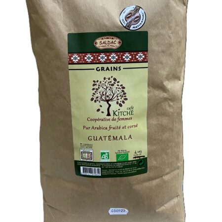 Café Kitché du Guatemala, bio/équitable - grain 4kg