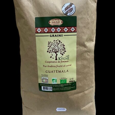 Alternative view of Café Kitché du Guatemala, bio/équitable - grain 4kg
