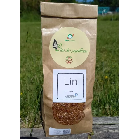 Graines de lin bio
