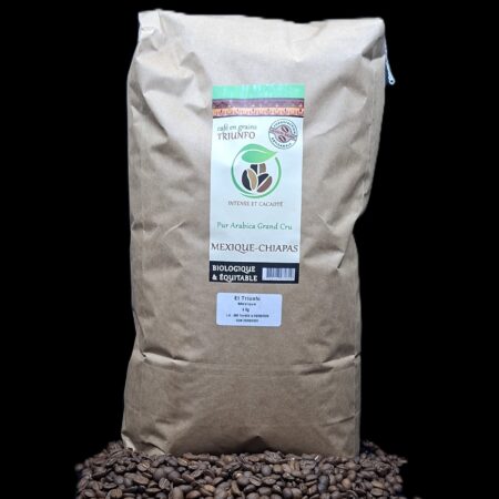 Café Triunfo du Mexique, bio/équitable - grain 4kg – Image 2