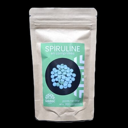 Spiruline en comprimés, 100gr