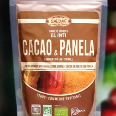 Chocolat en poudre cacao Panela