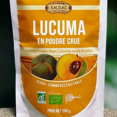 Lucuma en poudre, bio, équitable