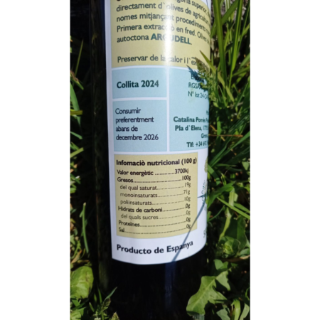 Huile d'olive extra vierge bio