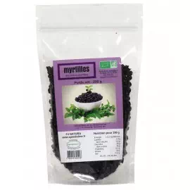 Myrtilles séchées sauvage bio