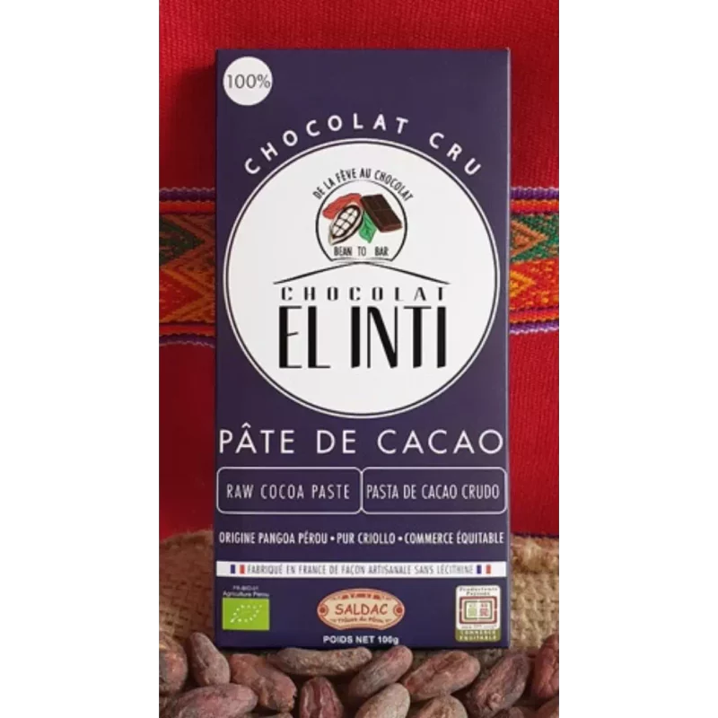 Pate de cacao crue