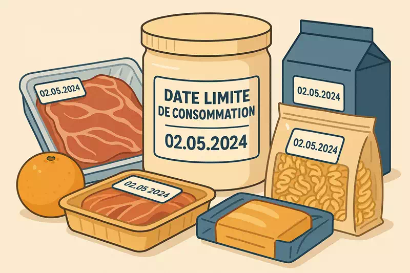 Date limite de consommation des produits alimentaires