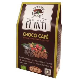 Grains de café chocolat