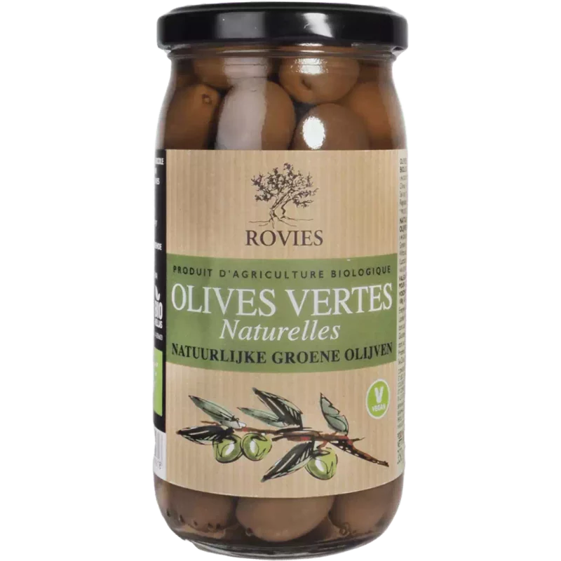 Olives vertes entières
