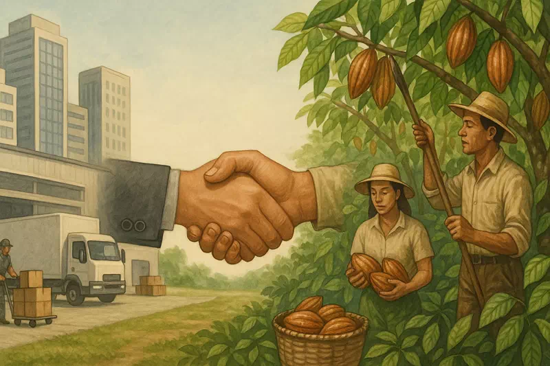 Collaboration entre producteurs et entreprises