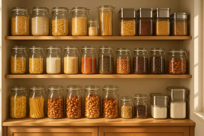 Méthodes de conservation des aliments secs