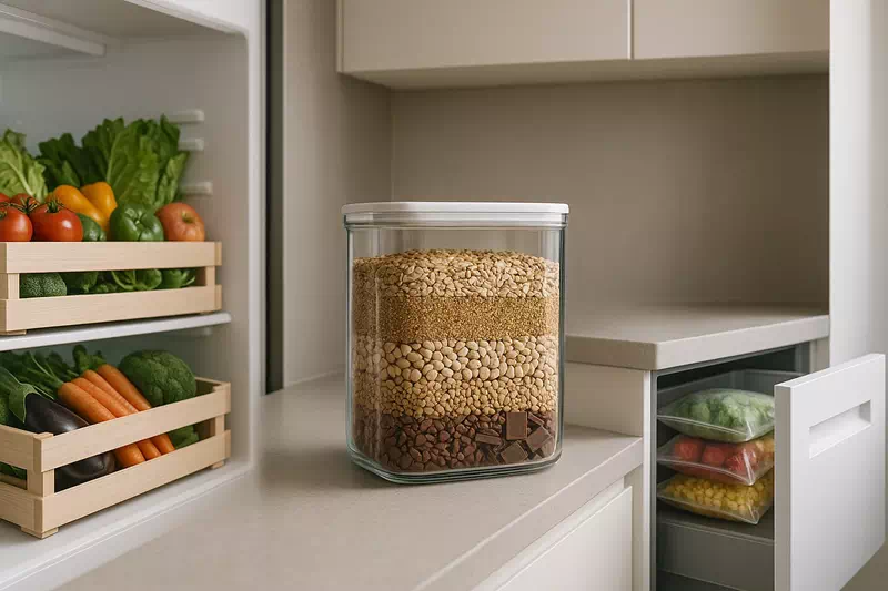 Préserver la fraicheur des aliments bio avec un stockage adéquat