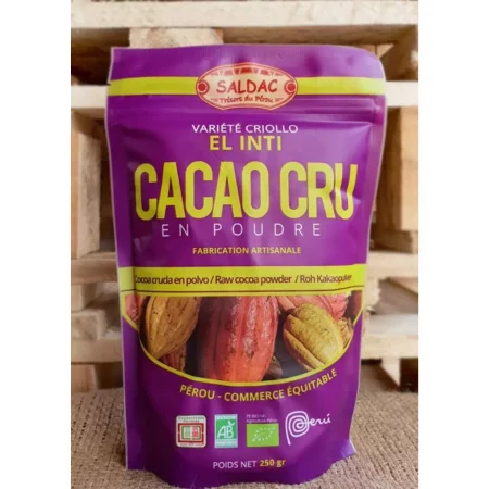 Cacao cru en poudre bio