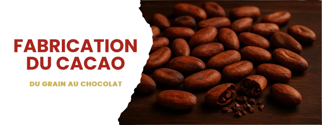 fabrication du cacao