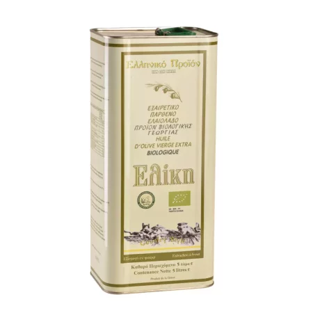 Huile olive extra vierge Eliki 5l