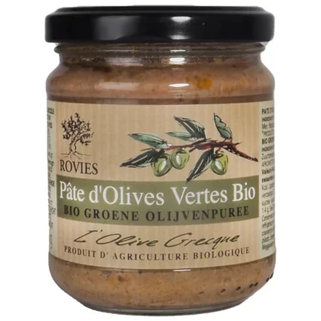 Pâte olives vertes
