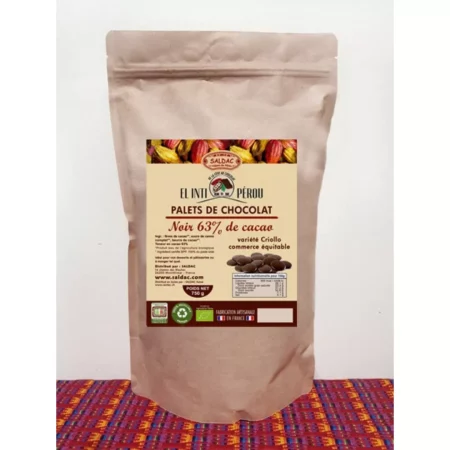 Chocolat noir en gouttes sans lécithine