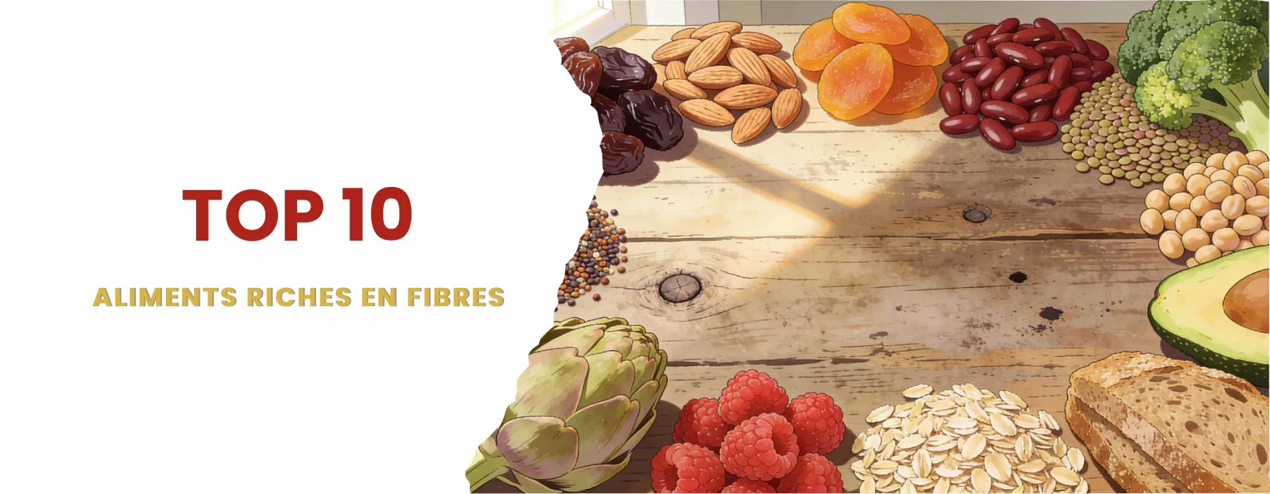 top 10 des aliments riches en fibres