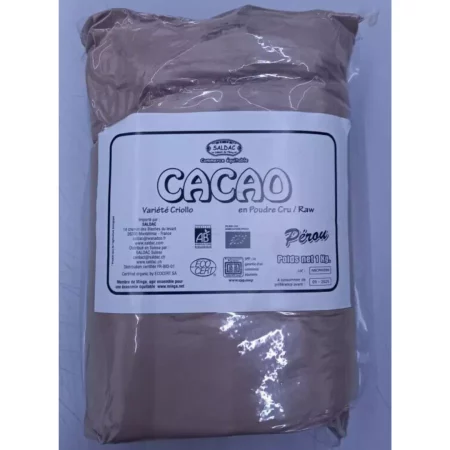 Cacao non torréfie en poudre