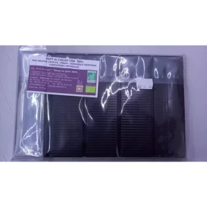 Pâte de cacao non torréfie