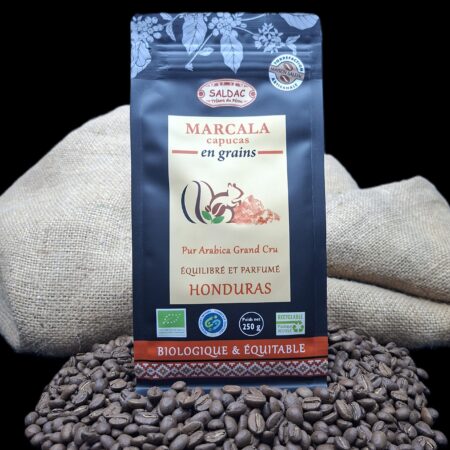 Alternative view of Café Capucas du Honduras, bio/équitable - grain 250gr
