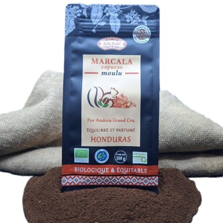 Café Capucas du Honduras, bio/équitable - moulu 250gr