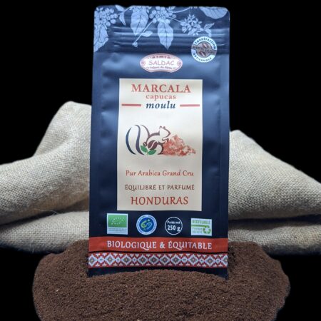 Alternative view of Café Capucas du Honduras, bio/équitable - moulu 250gr