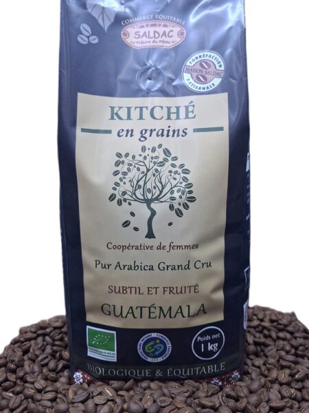 Café Kitché du Guatemala, bio/équitable - grain 1kg