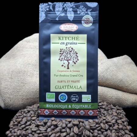 Alternative view of Café Kitché du Guatemala, bio/équitable - grain 250gr