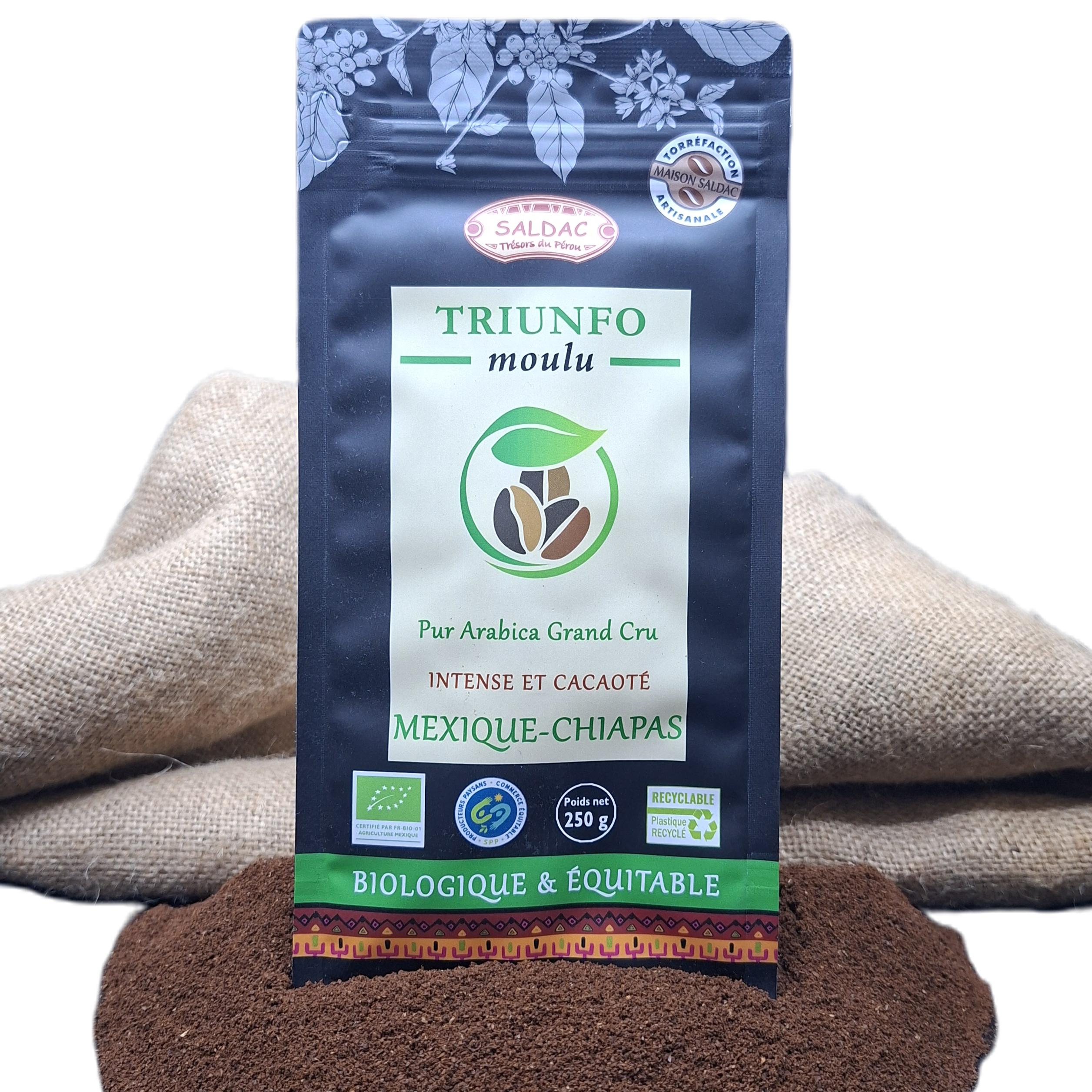 Café Triunfo du Mexique, bio/équitable - moulu 250gr
