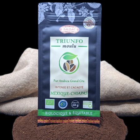 Alternative view of Café Triunfo du Mexique, bio/équitable - moulu 250gr