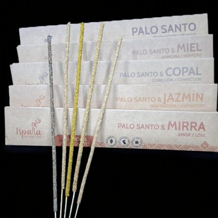 Encens de Palo Santo certifié, assortiment, 5x 10 pc